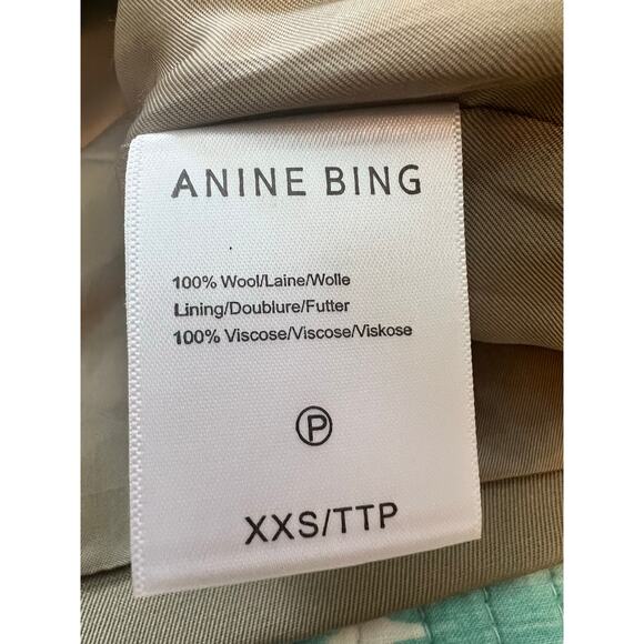 New Anine Bing The Campbell Blazer, Trench & Mini dress all in One Size: XXS - Picture 7 of 10